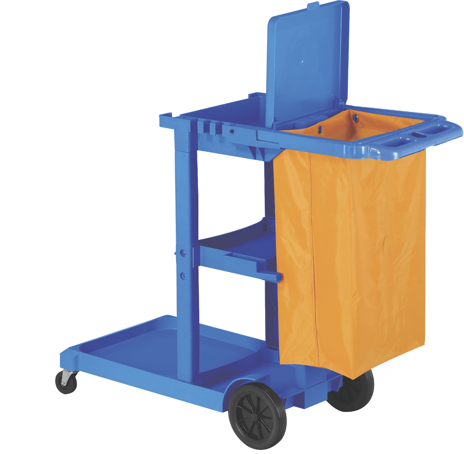 Janitor's Cart With-Blue