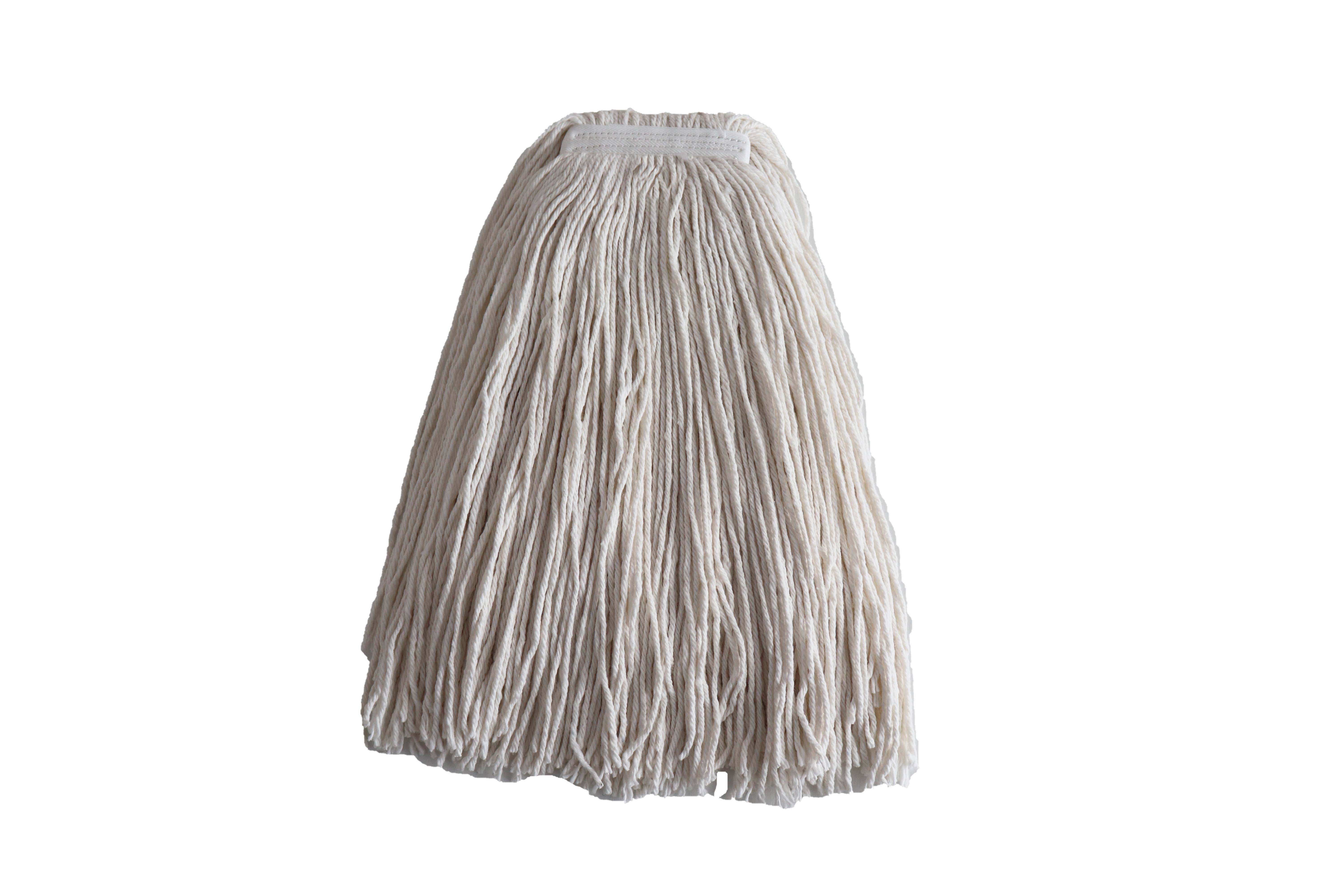 32oz Synthetic Wet Mop Narrow Band Loop End-White
