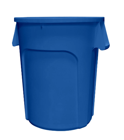 168L Blue Waste Containers