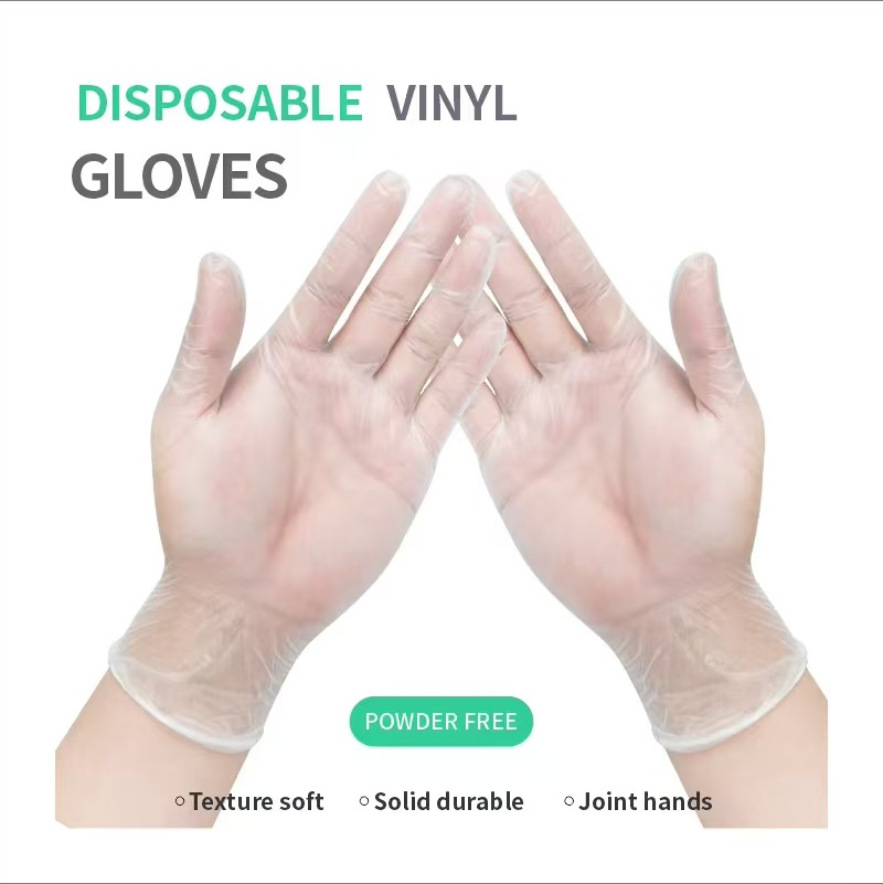 4 Mil Vinyl Gloves-Small